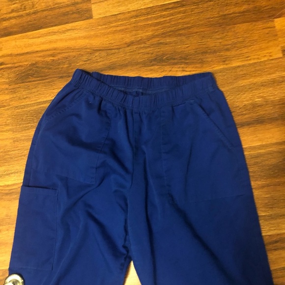 Women Scrubs for work blue/size M - Picture 2 of 4